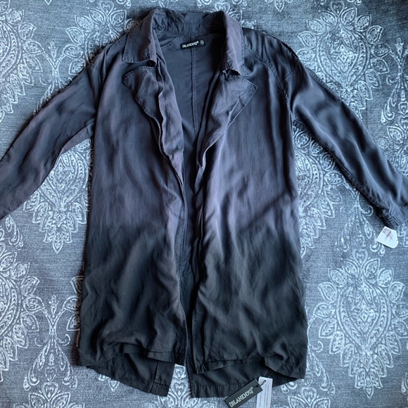 BLANKNYC Dip Dye Lightweight Trench Coat XS - Picture 4 of 8
